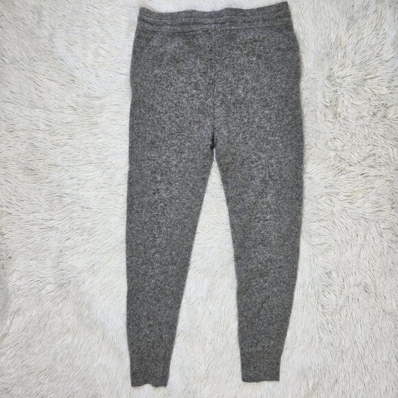 Van Winkle & Co Size Large Gray Joggers 100% Cashmere Drawstring Waist Cozy Soft - Picture 8 of 10